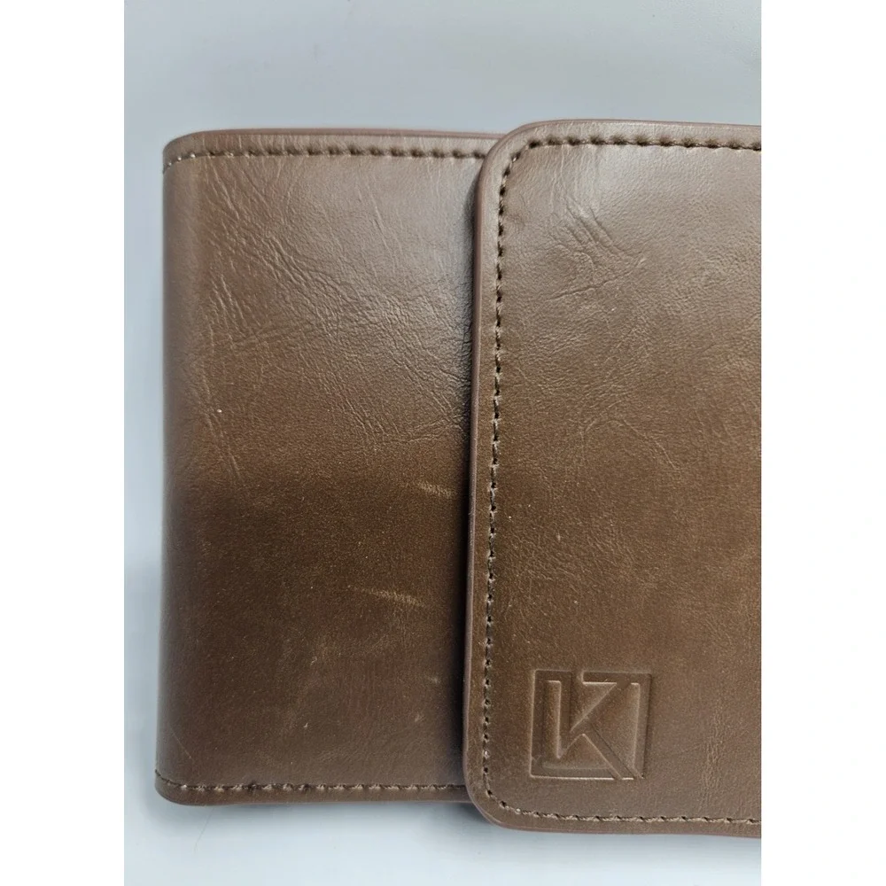 KENARK Premium Leather Watch Travel Pouch for 2 Watches - Good